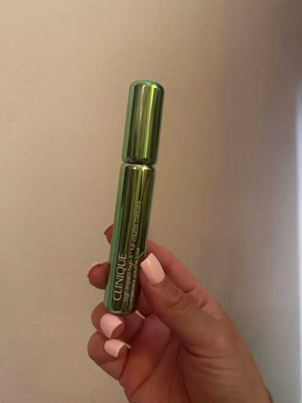 Clinique Mascara in Metallic Green Tube